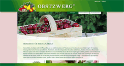 Desktop Screenshot of obstzwerge.info